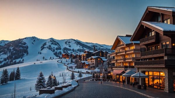 Top 5 stations de ski luxueuses à considérer en 2024